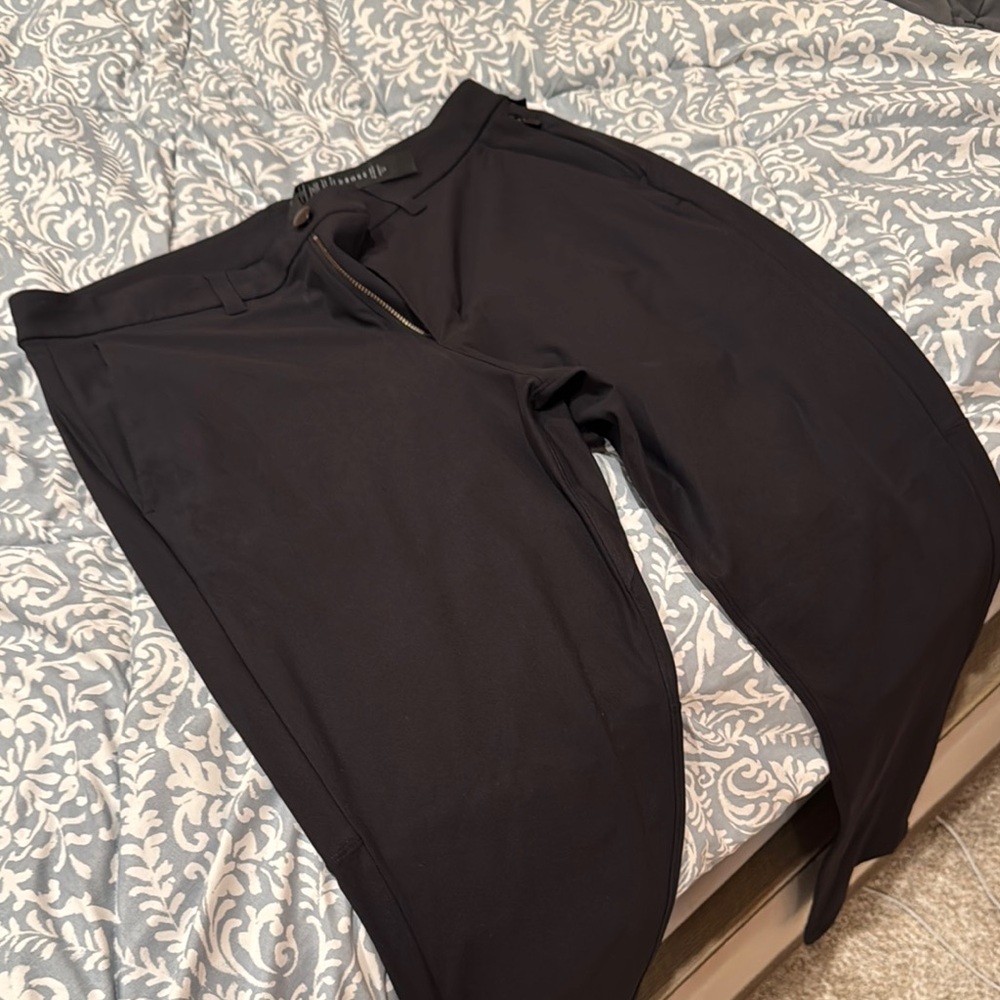Lululemon Athletica Black Relaxed Dress Pants